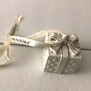 Pandora Ceramic Square Box Hanging Present Ornament